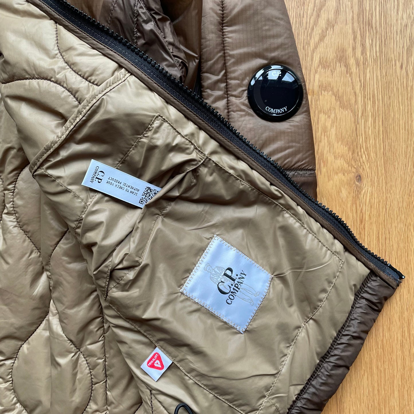 CP Company Outline Jacket in Cumin (RRP £625)