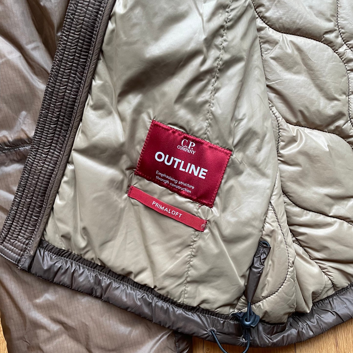 CP Company Outline Jacket in Cumin (RRP £625)