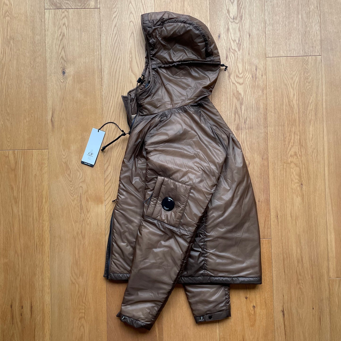 CP Company Outline Jacket in Cumin (RRP £625)