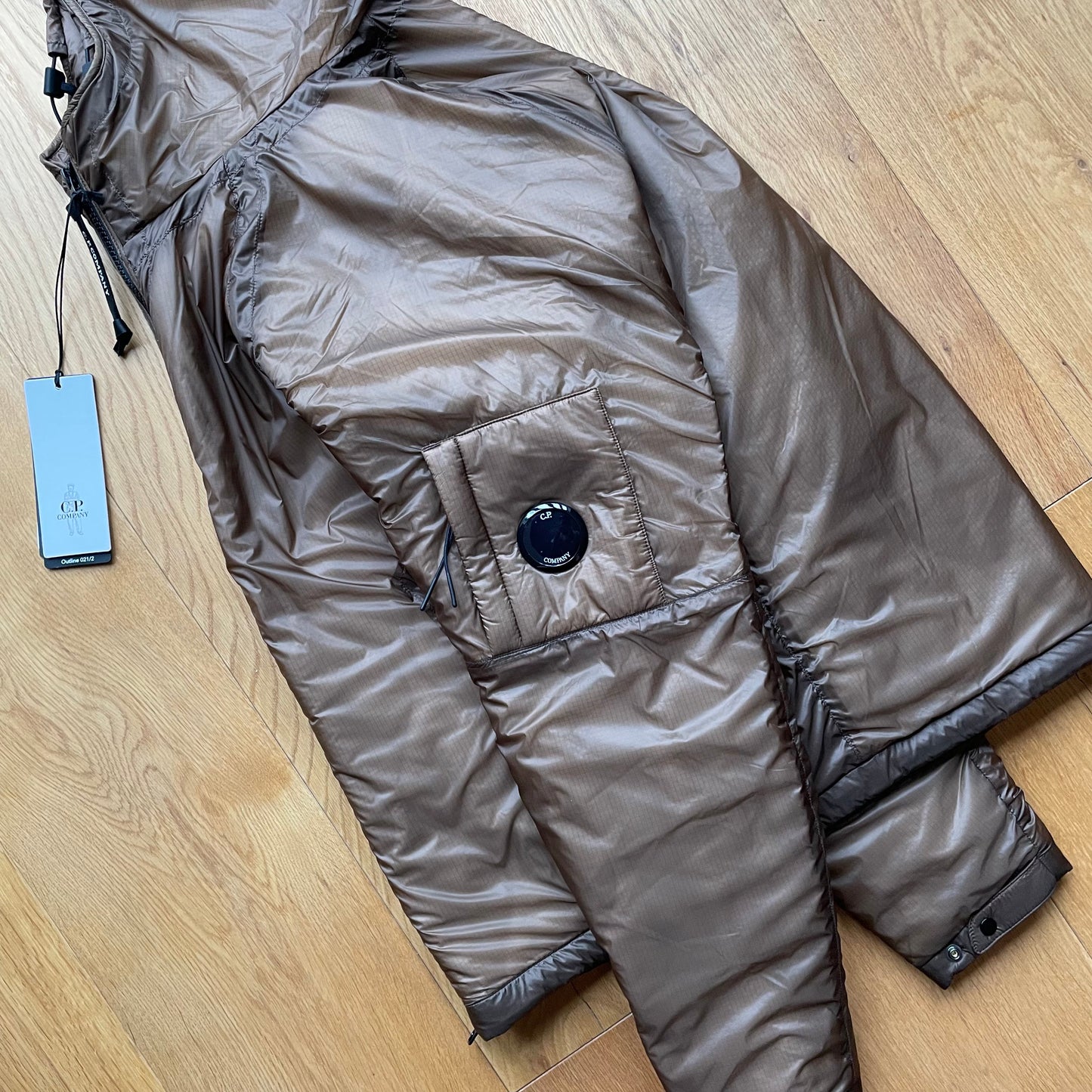 CP Company Outline Jacket in Cumin (RRP £625)