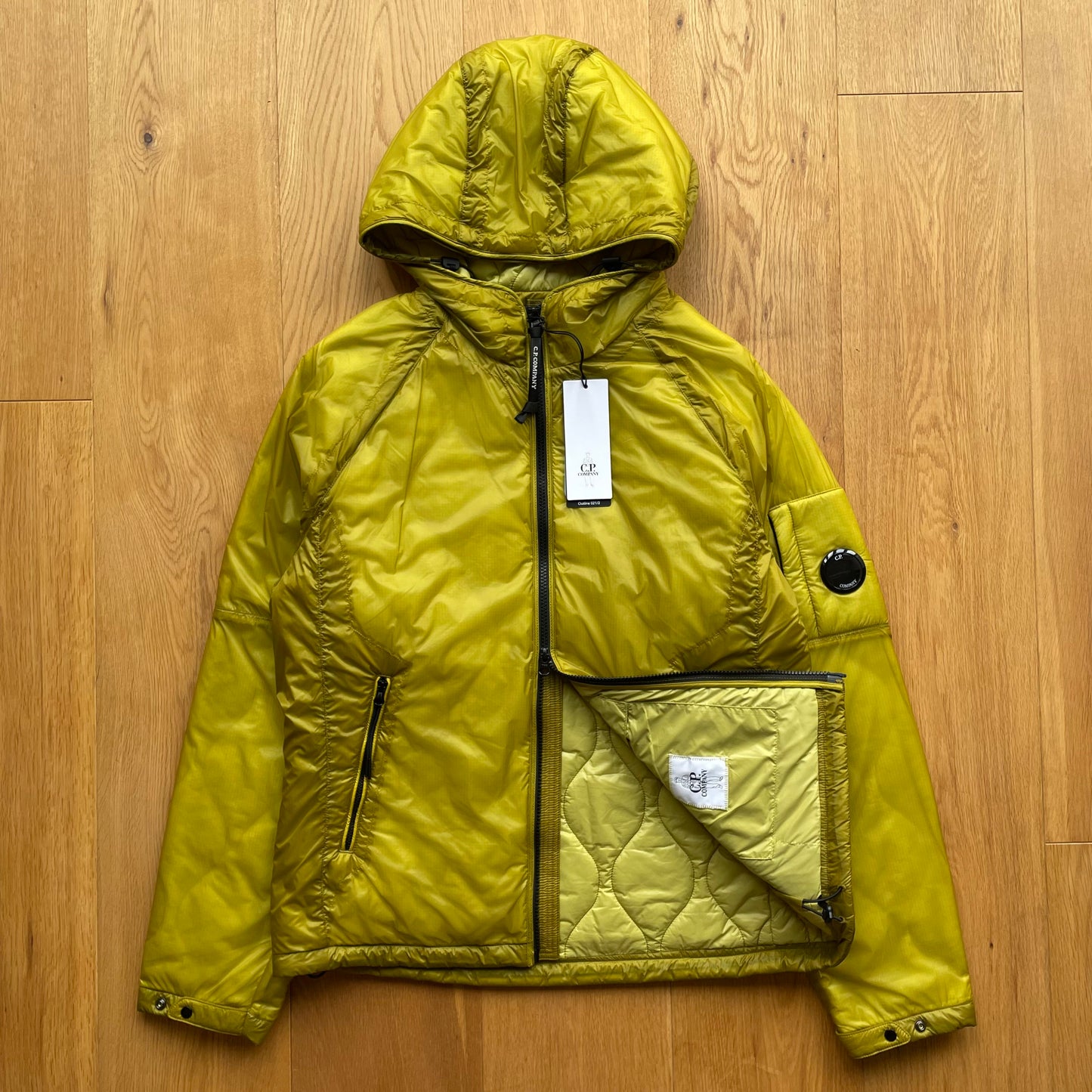 CP Company Outline Jacket in Golden Palm (RRP £625)