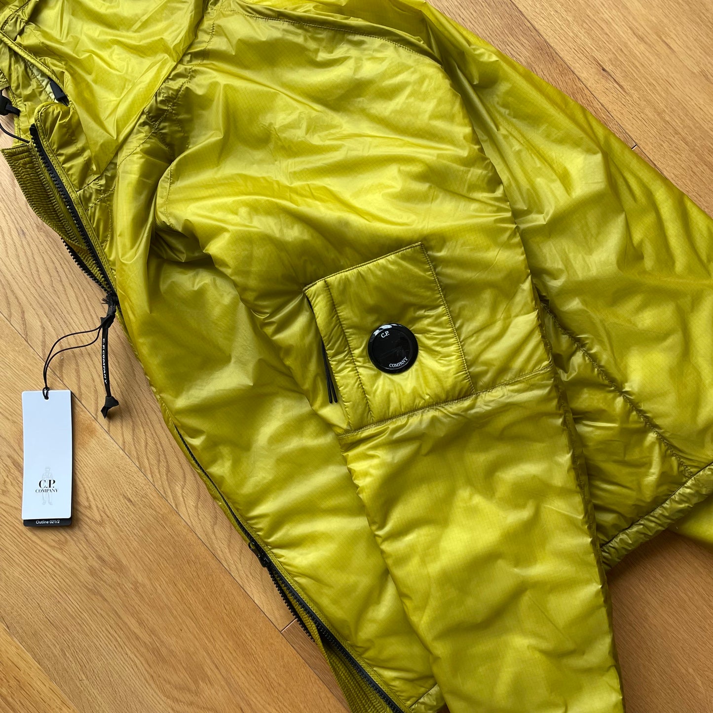 CP Company Outline Jacket in Golden Palm (RRP £625)