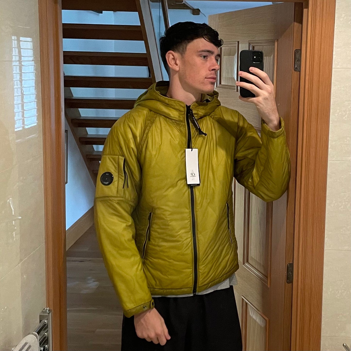 CP Company Outline Jacket in Golden Palm (RRP £625)