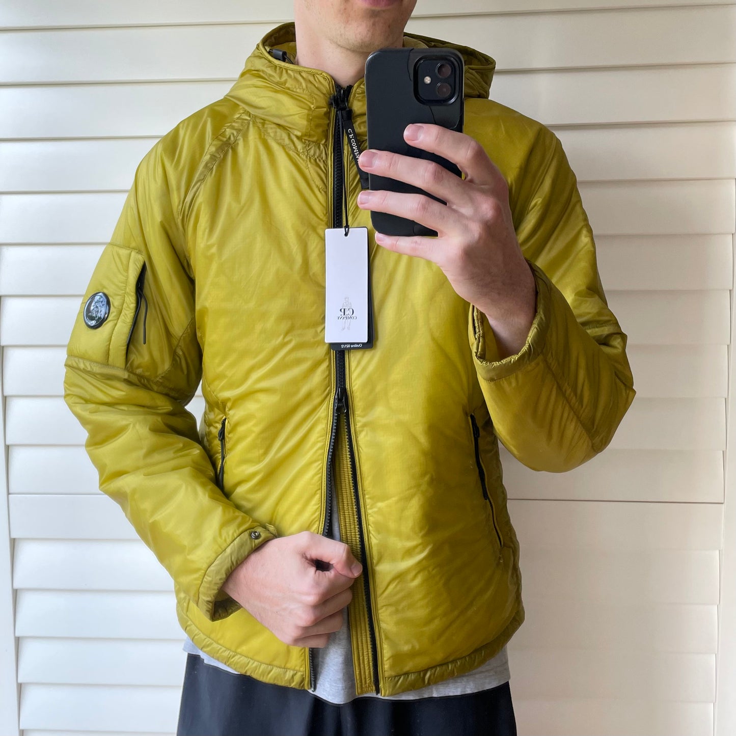 CP Company Outline Jacket in Golden Palm (RRP £625)