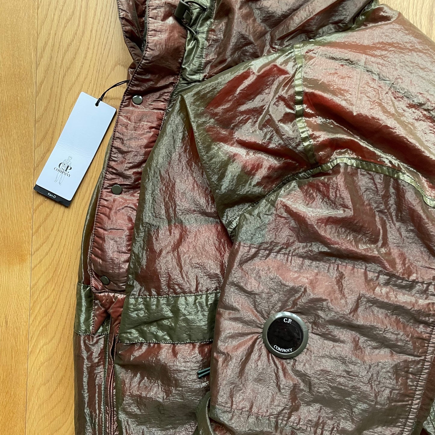 C.P. Company Kan-D Puffer Jacket in Thyme (RRP £765)