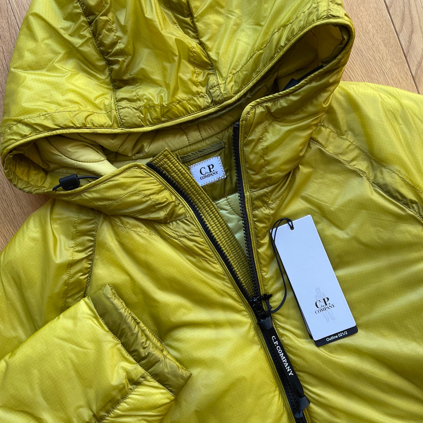 CP Company Outline Jacket in Golden Palm (RRP £625)