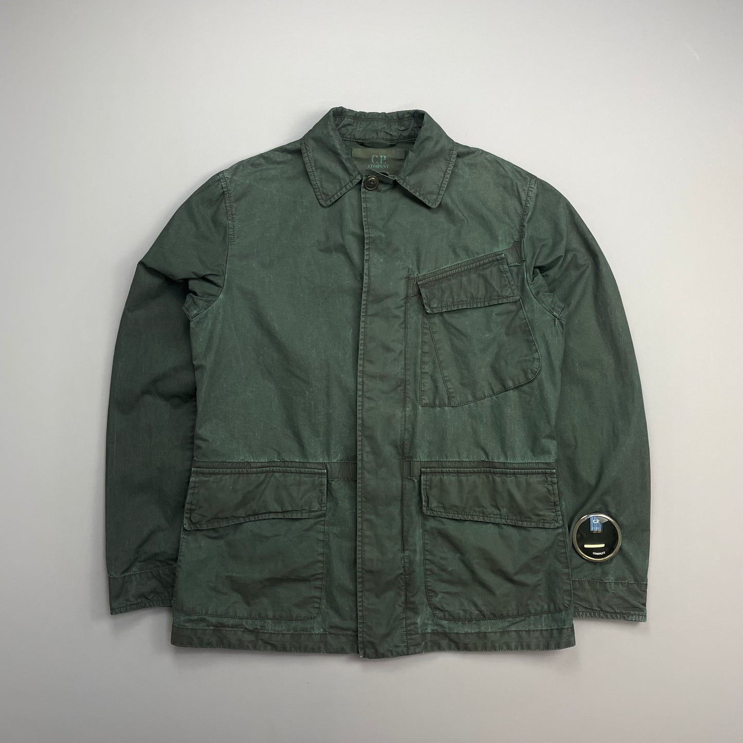 CP Company Green 50 Fili Plated Military Issue Tender La Mille Watchviewer Jacket