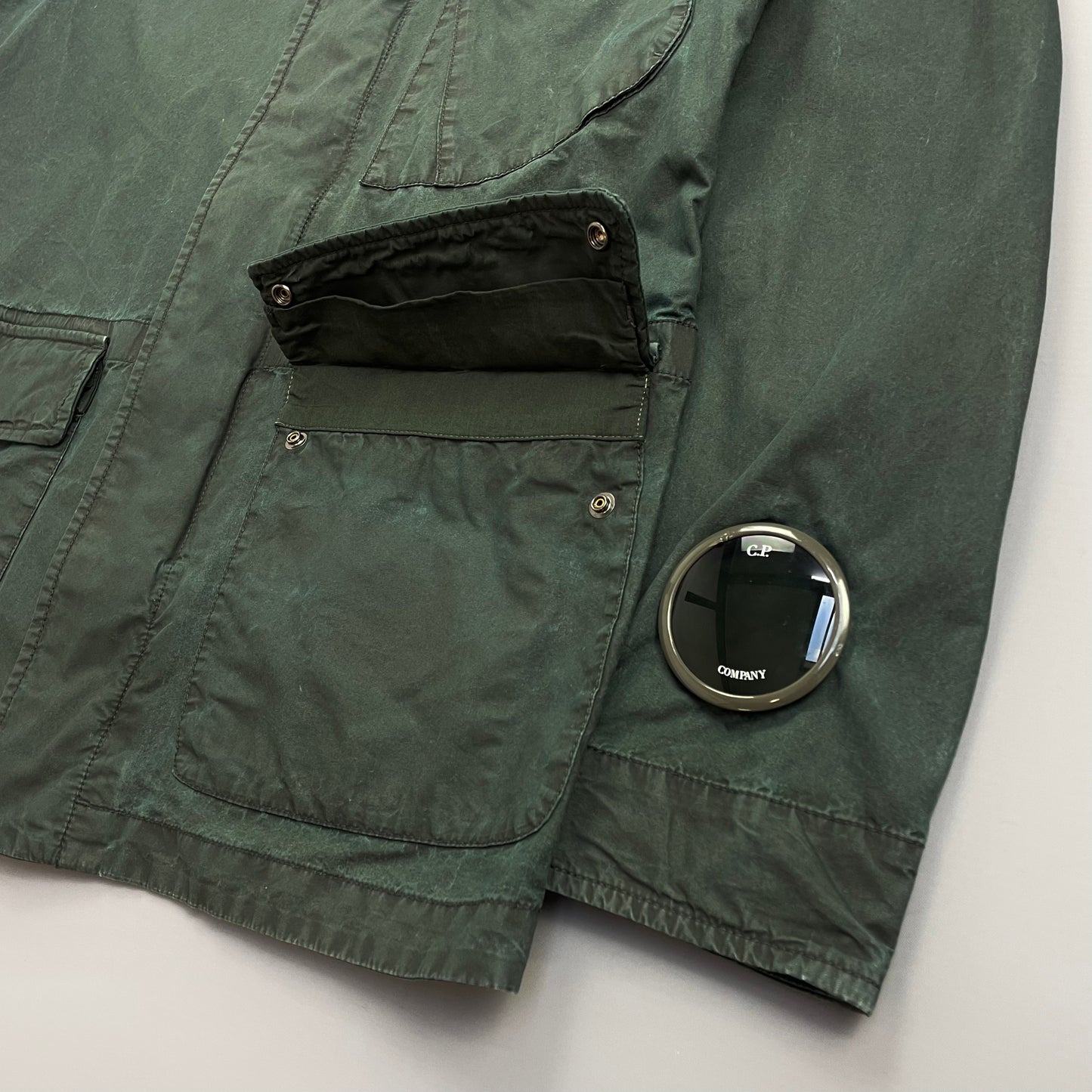 CP Company Green 50 Fili Plated Military Issue Tender La Mille Watchviewer Jacket
