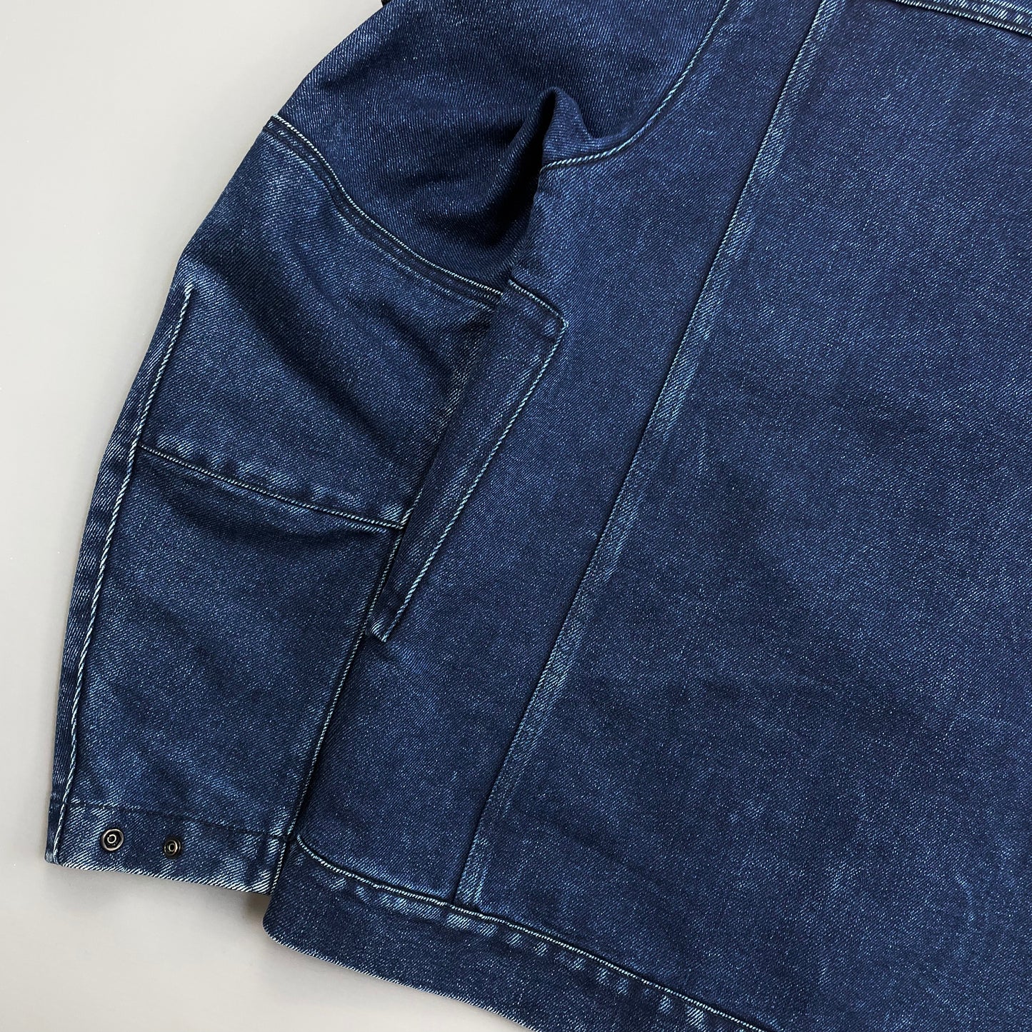 Stone Island Blue AW16 Polypropylene Denim Technical Special Process Jacket