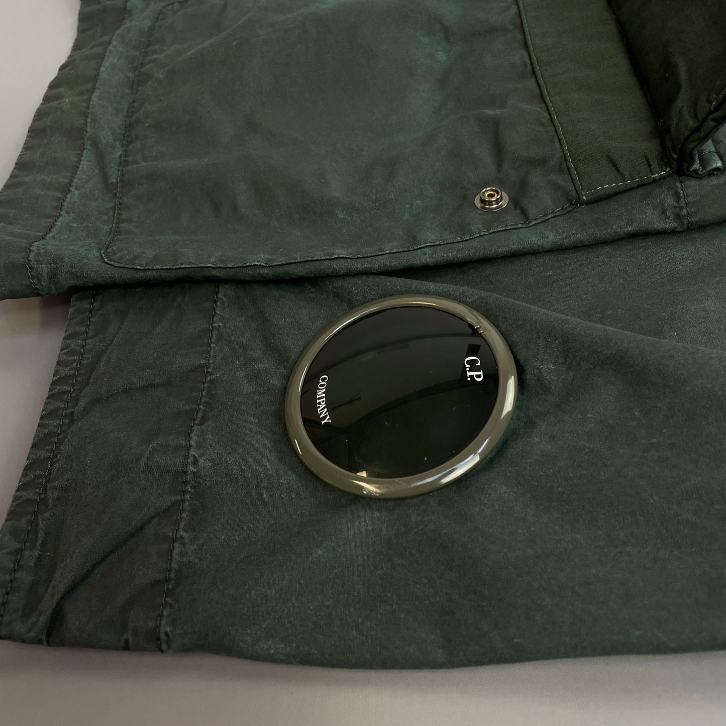 CP Company Green 50 Fili Plated Military Issue Tender La Mille Watchviewer Jacket
