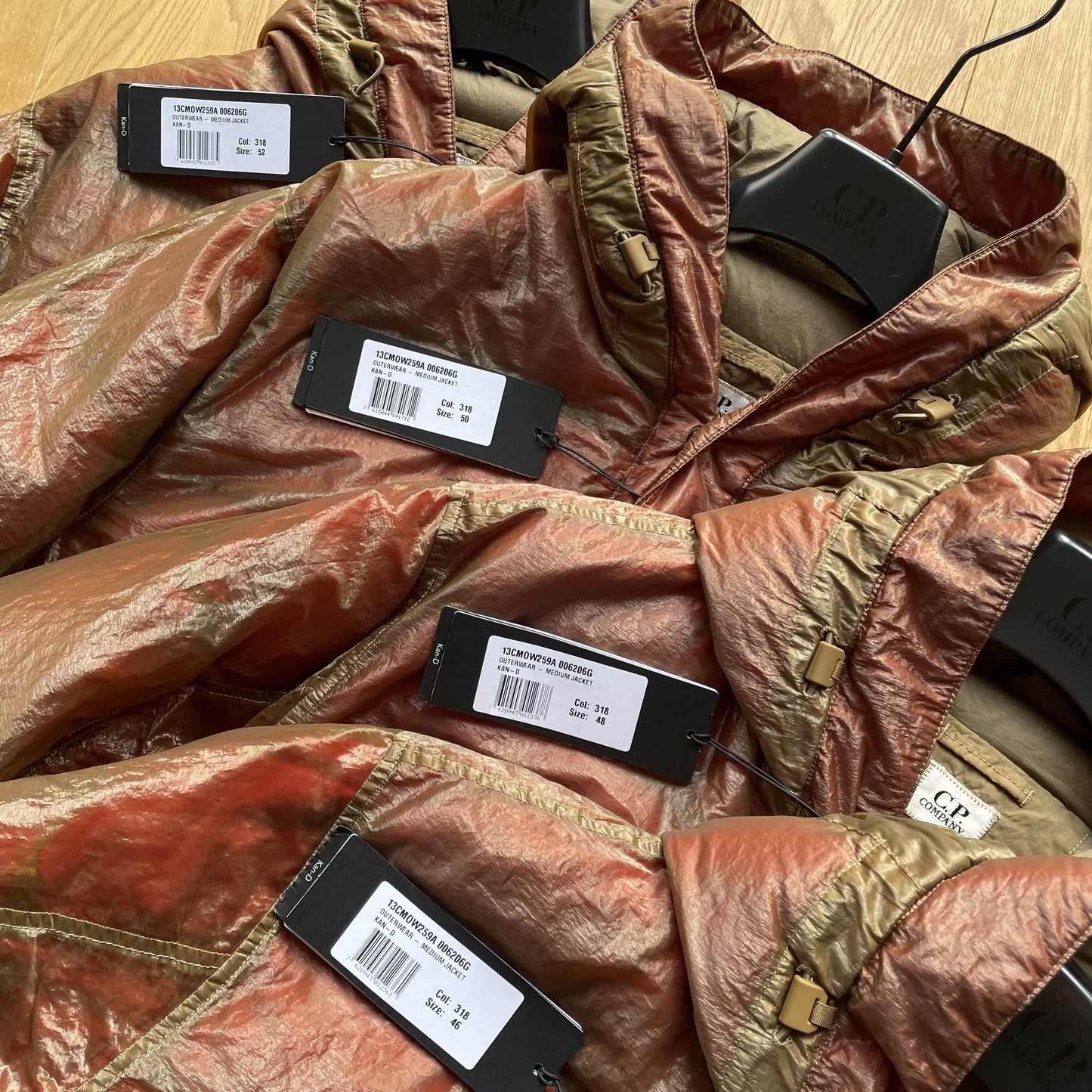 C.P. Company Kan-D Puffer Jacket in Cumin (RRP £765)