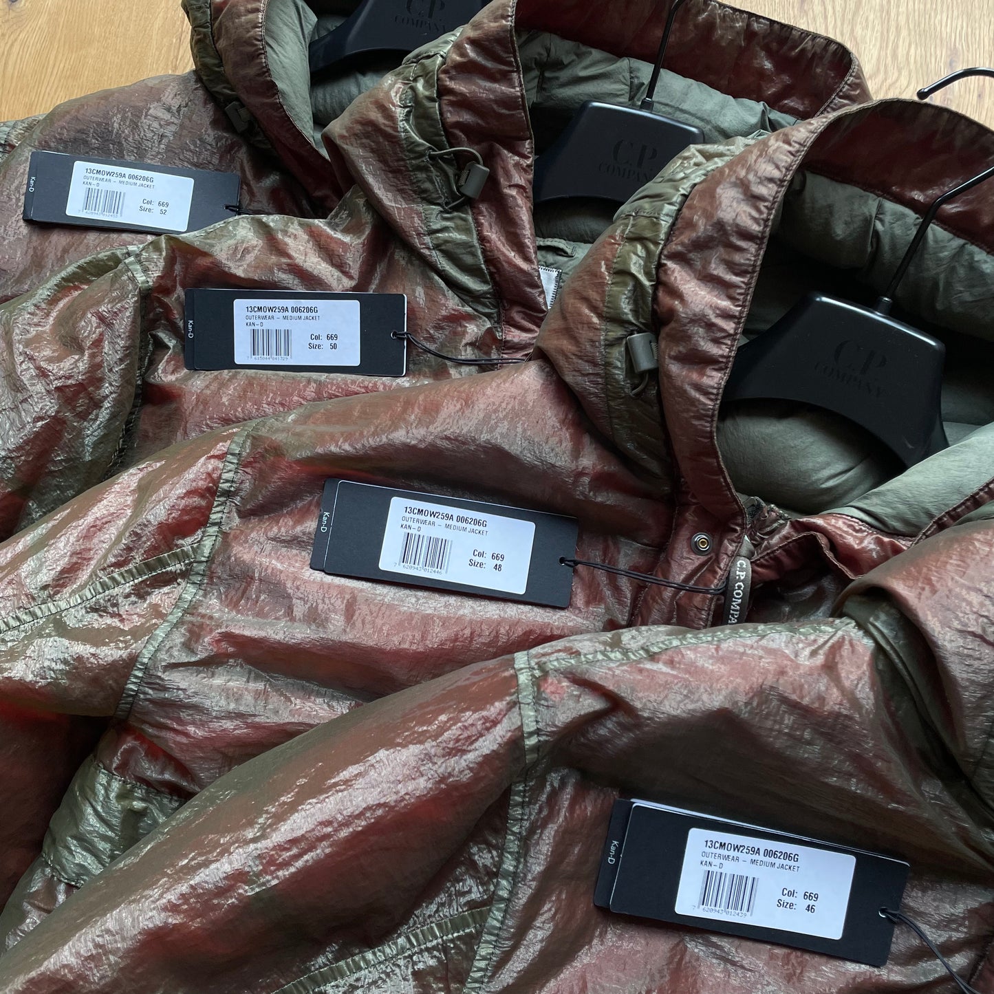 C.P. Company Kan-D Puffer Jacket in Thyme (RRP £765)