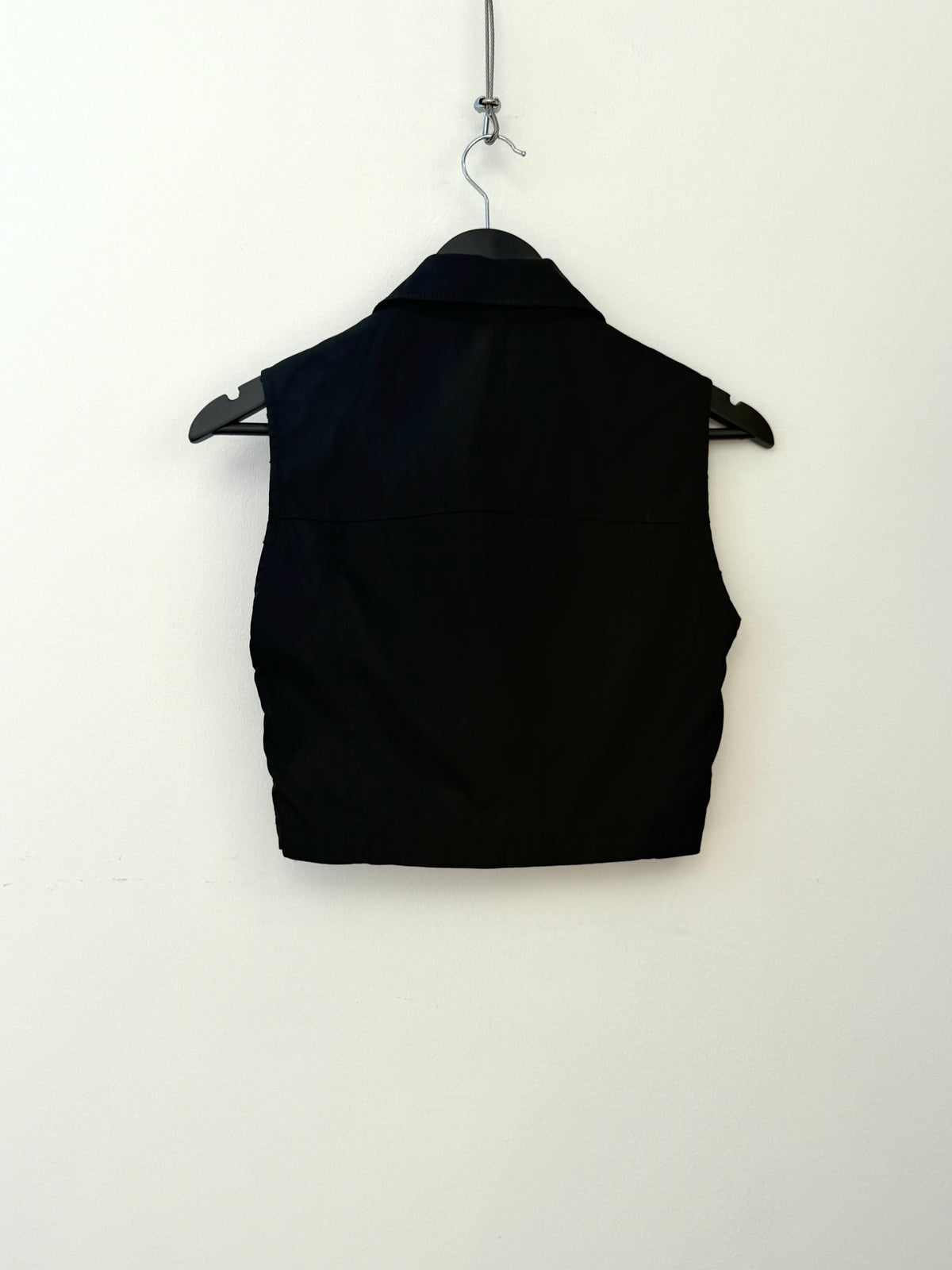 Prada 90s Nylon Cropped Vest