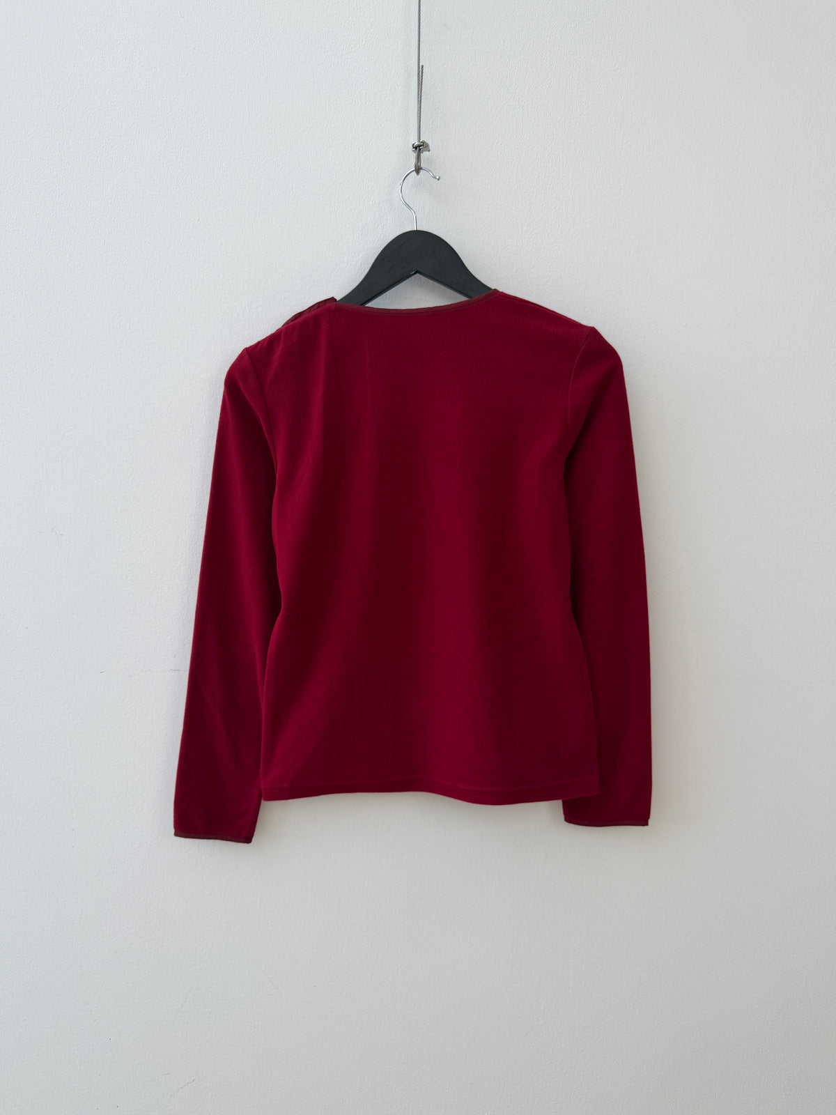 Prada Sport Red FW99 Women's Drawstring Fleece