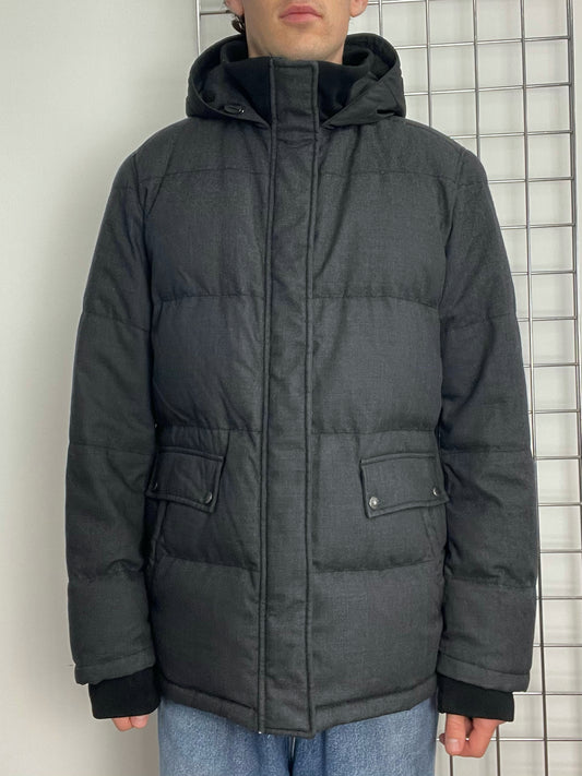 Prada Sport 2007 Wool Longline Puffer Jacket