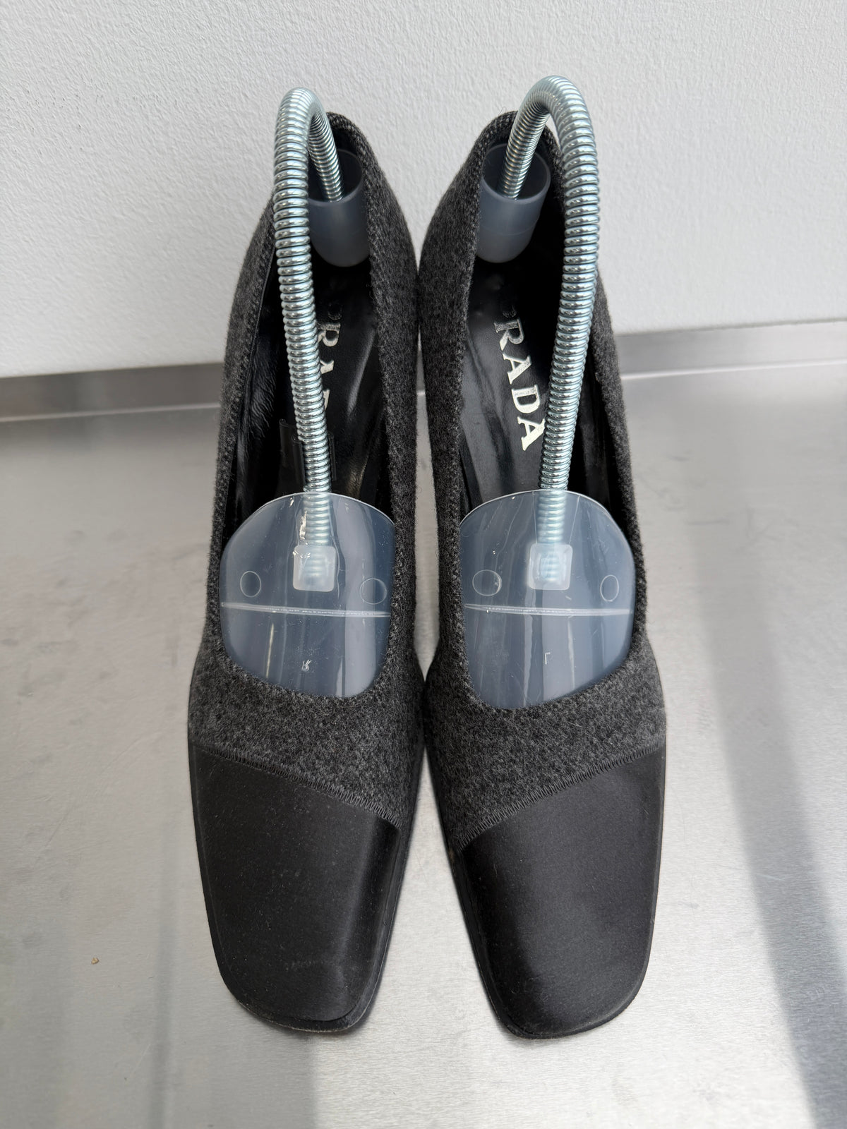 Prada FW99 Wool Heels