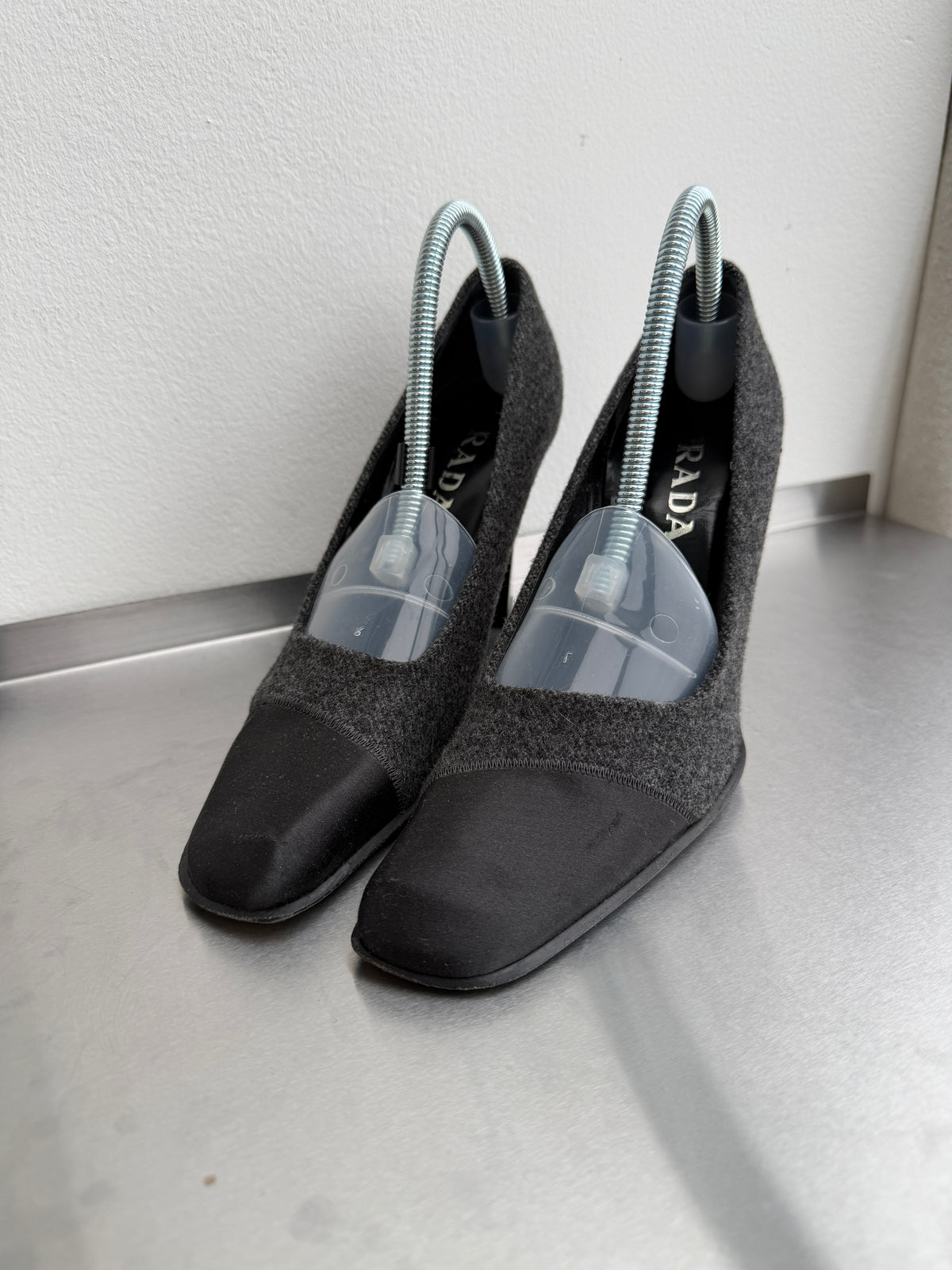 Prada FW99 Wool Heels
