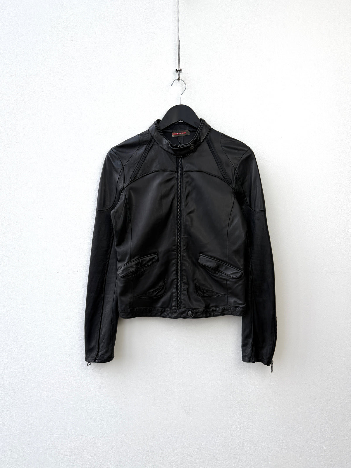 Prada Sport 2007 Leather Biker Jacket