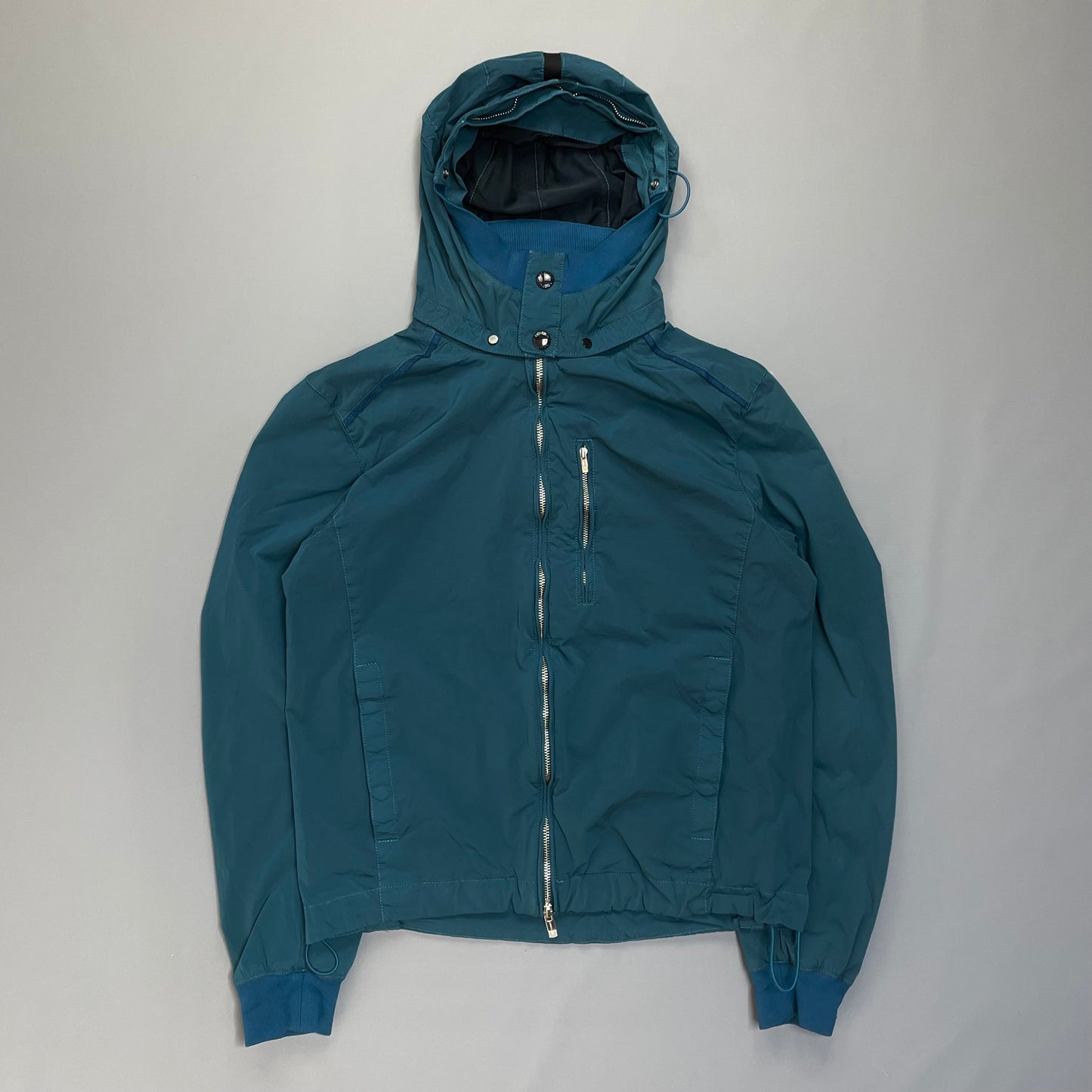 C.P. Company Blue Nycra Goggle Jacket
