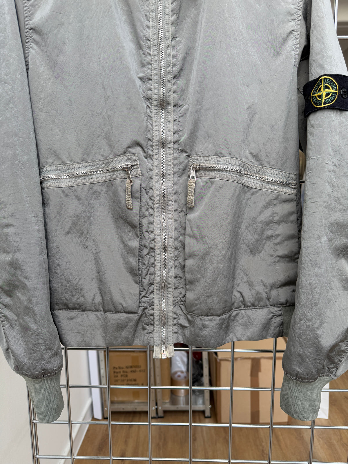 Stone Island SS08 Archive Nylon Metal Flight Bomber Jacket