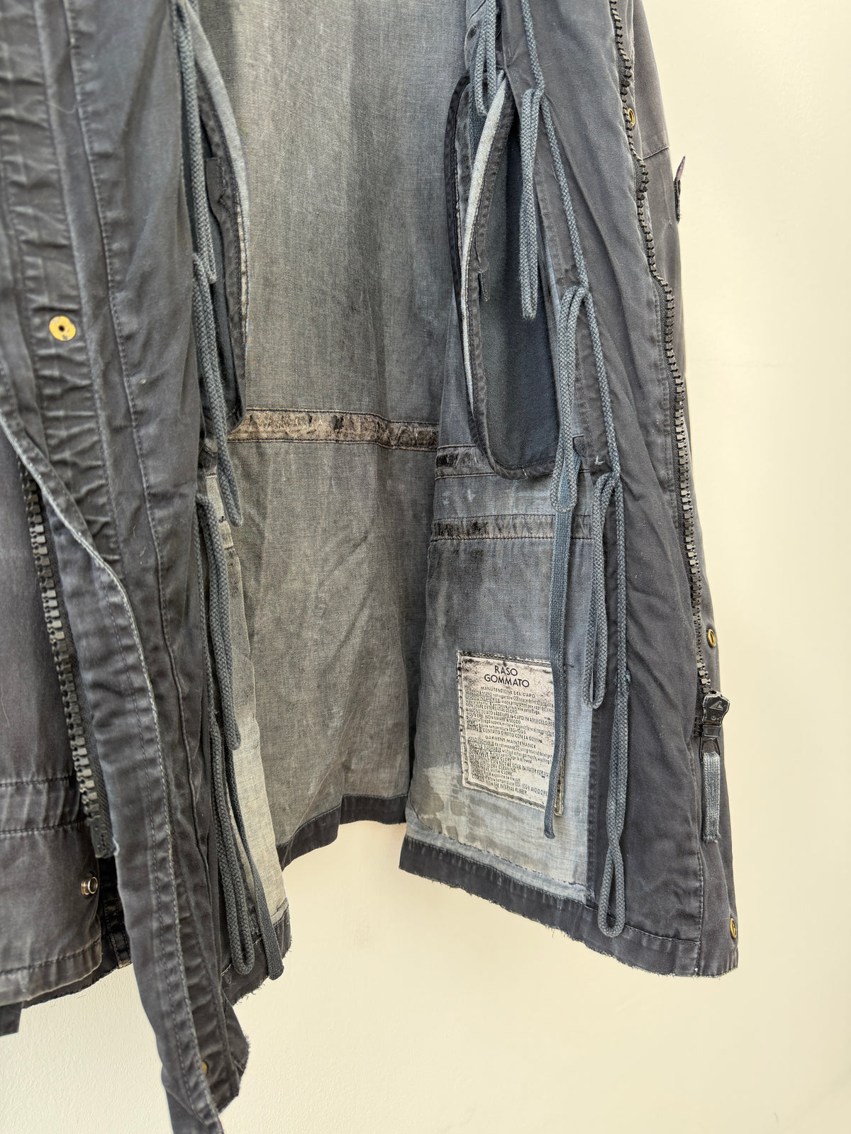 Stone Island 00s Raso Gommato Field Jacket
