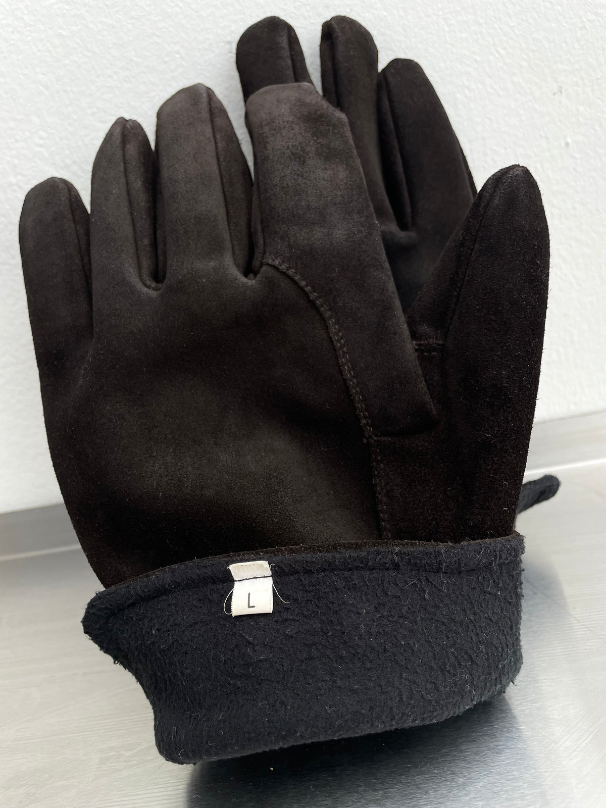 C.P. Company 00s Suede Gloves