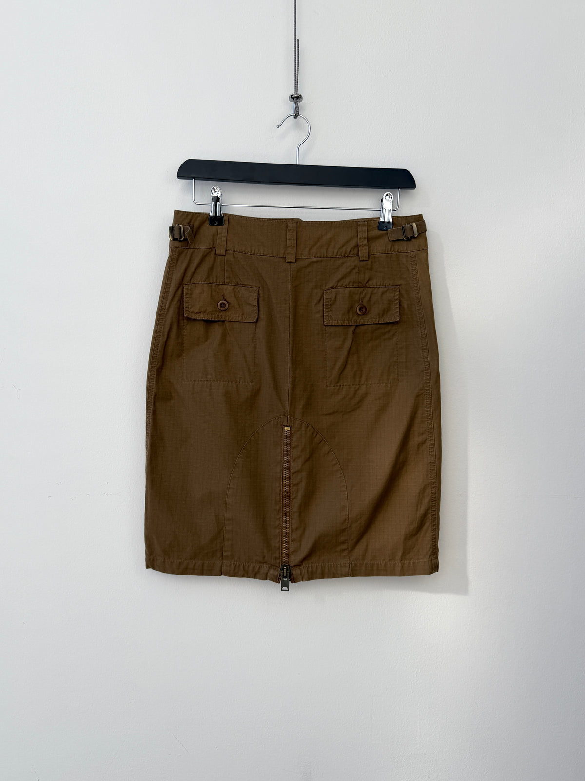 Miu Miu 00s Ripstop Cargo Skirt