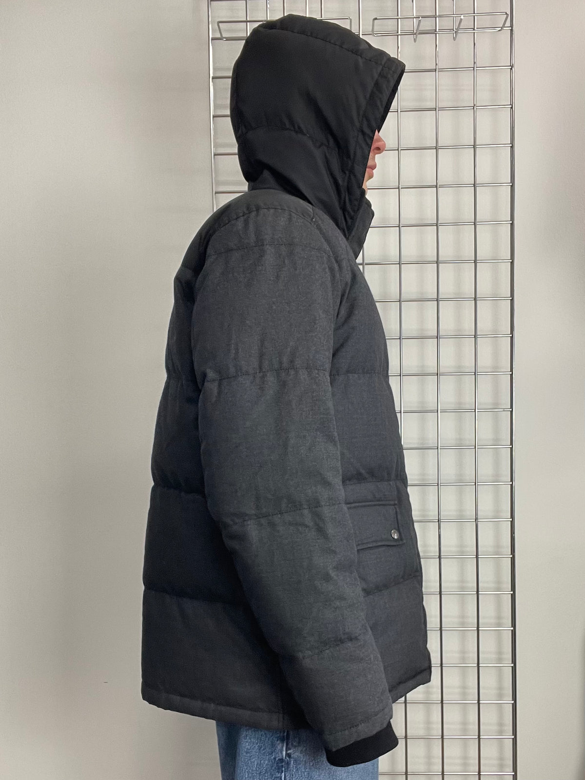 Prada Sport 2007 Wool Longline Puffer Jacket