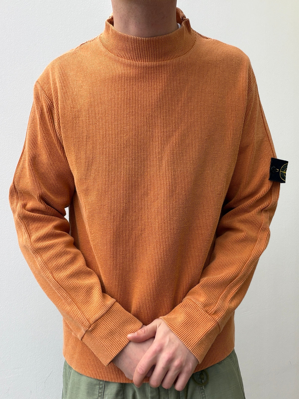 Stone Island SS01 Ribbed Jumper