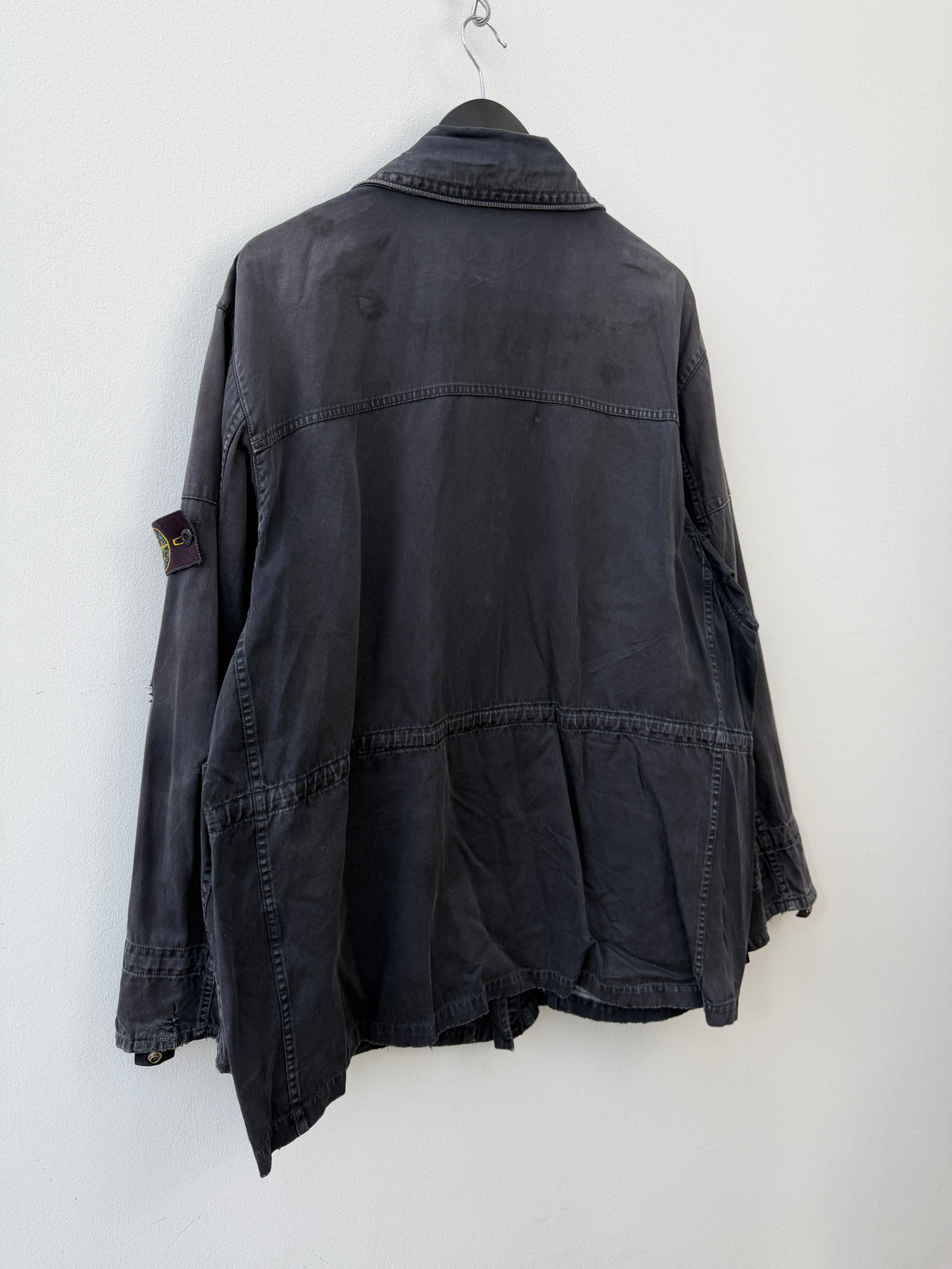 Stone Island 00s Raso Gommato Field Jacket