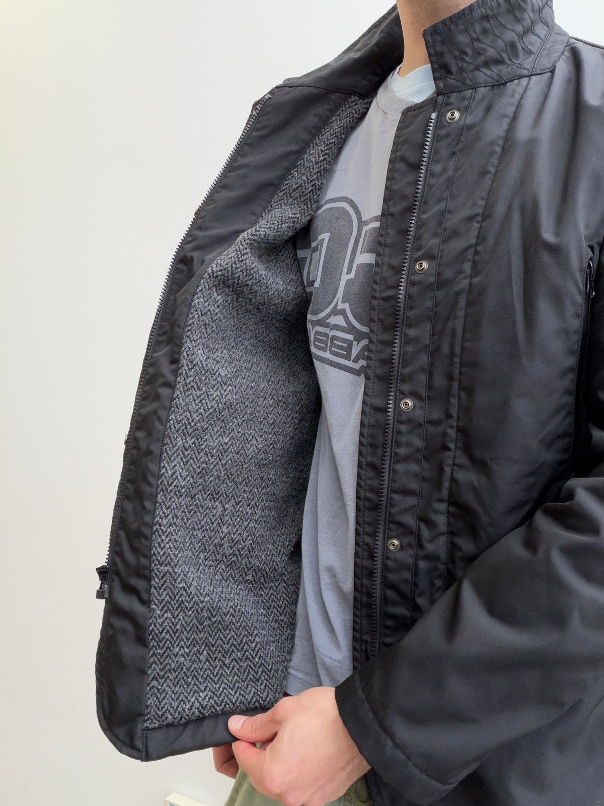 C.P. Company AW08 Nylon & Wool-Lined Field Blazer