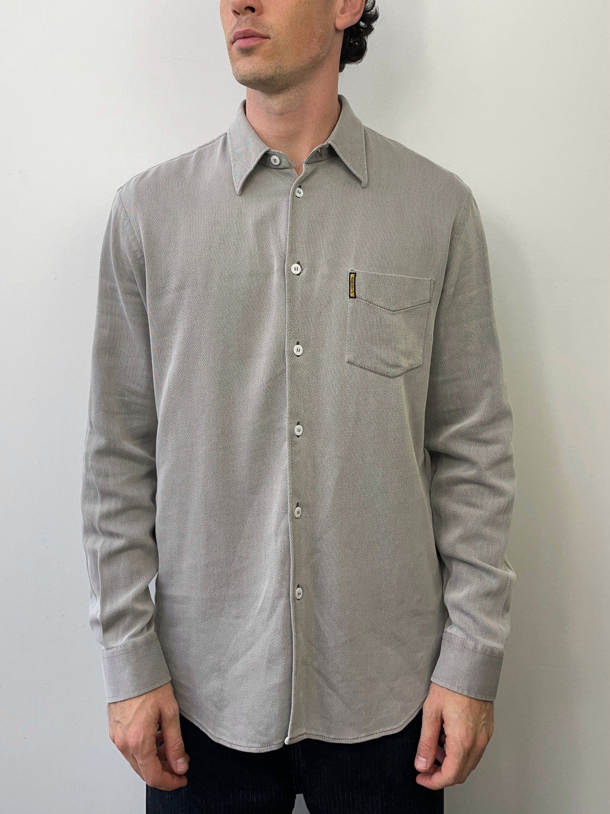 Armani Jeans 00s Fine Rib Shirt