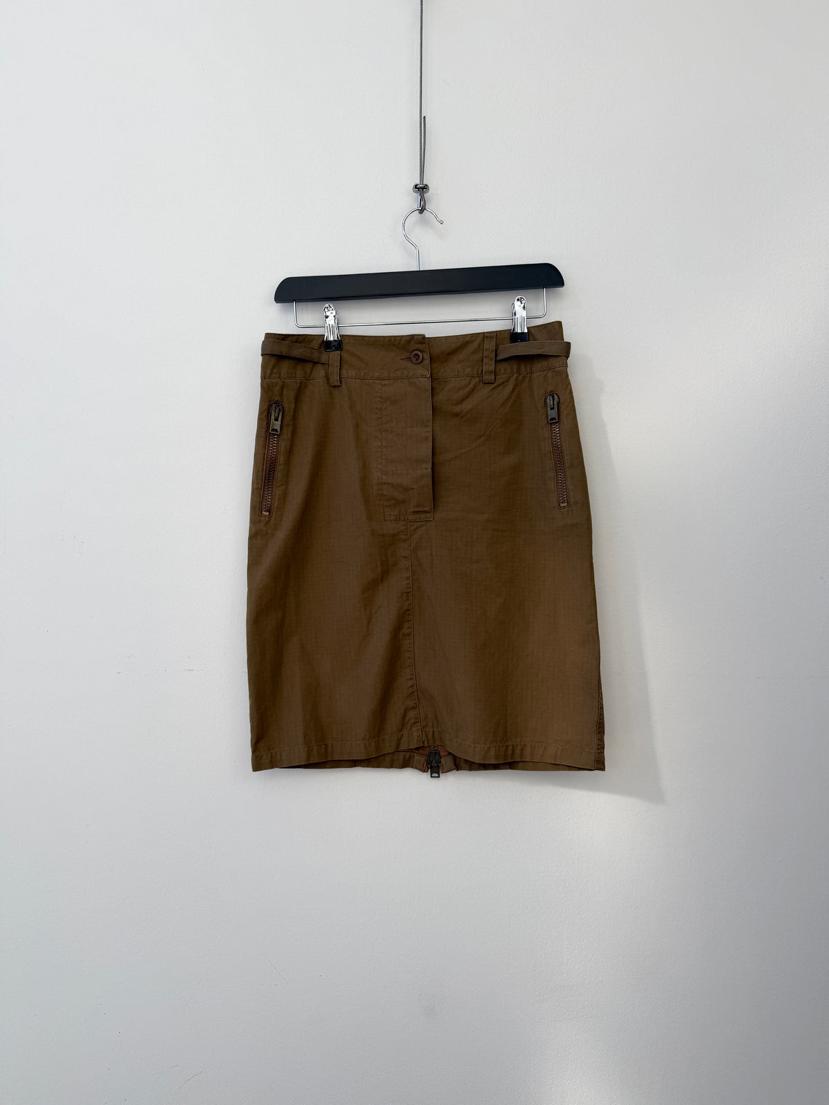 Miu Miu 00s Ripstop Cargo Skirt