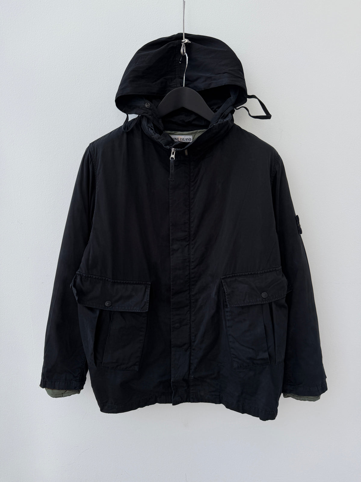 Stone Island AW01 Raso Gommato Dutch Rope Liner Jacket