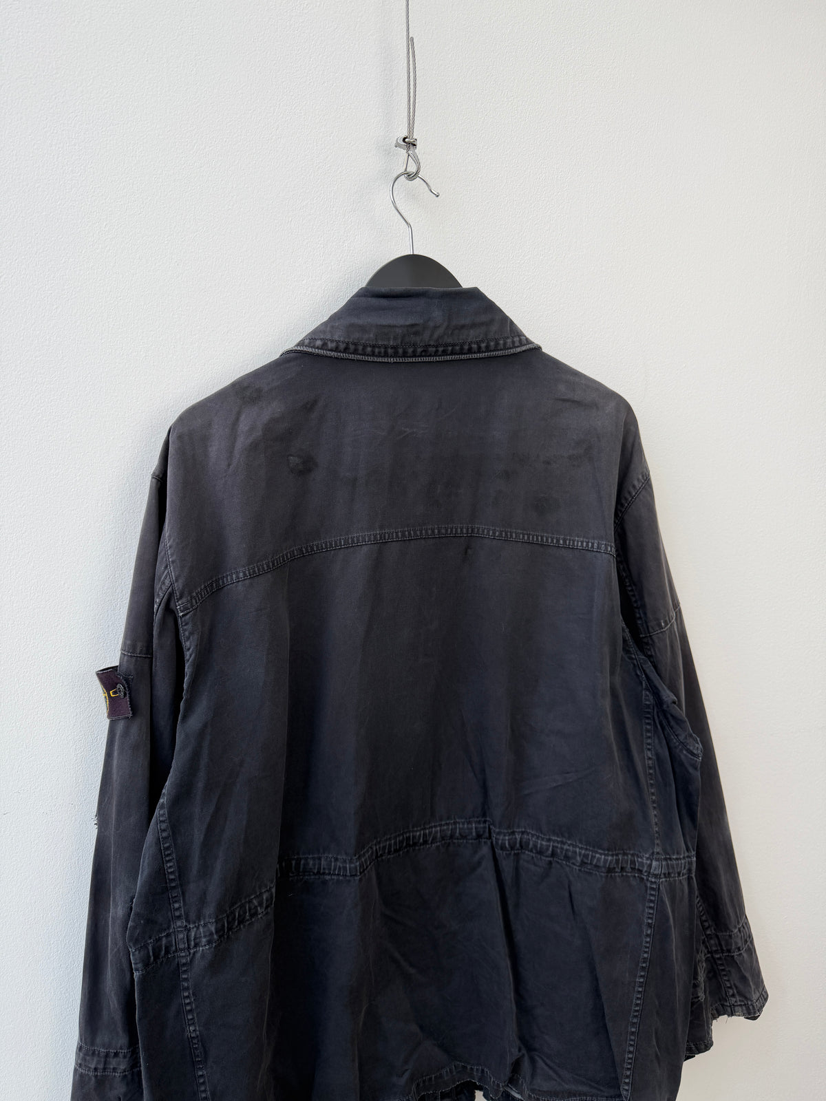 Stone Island 00s Raso Gommato Field Jacket