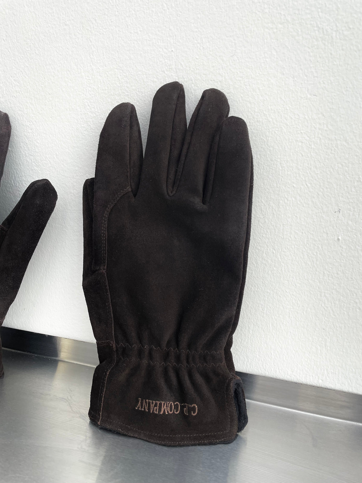 C.P. Company 00s Suede Gloves