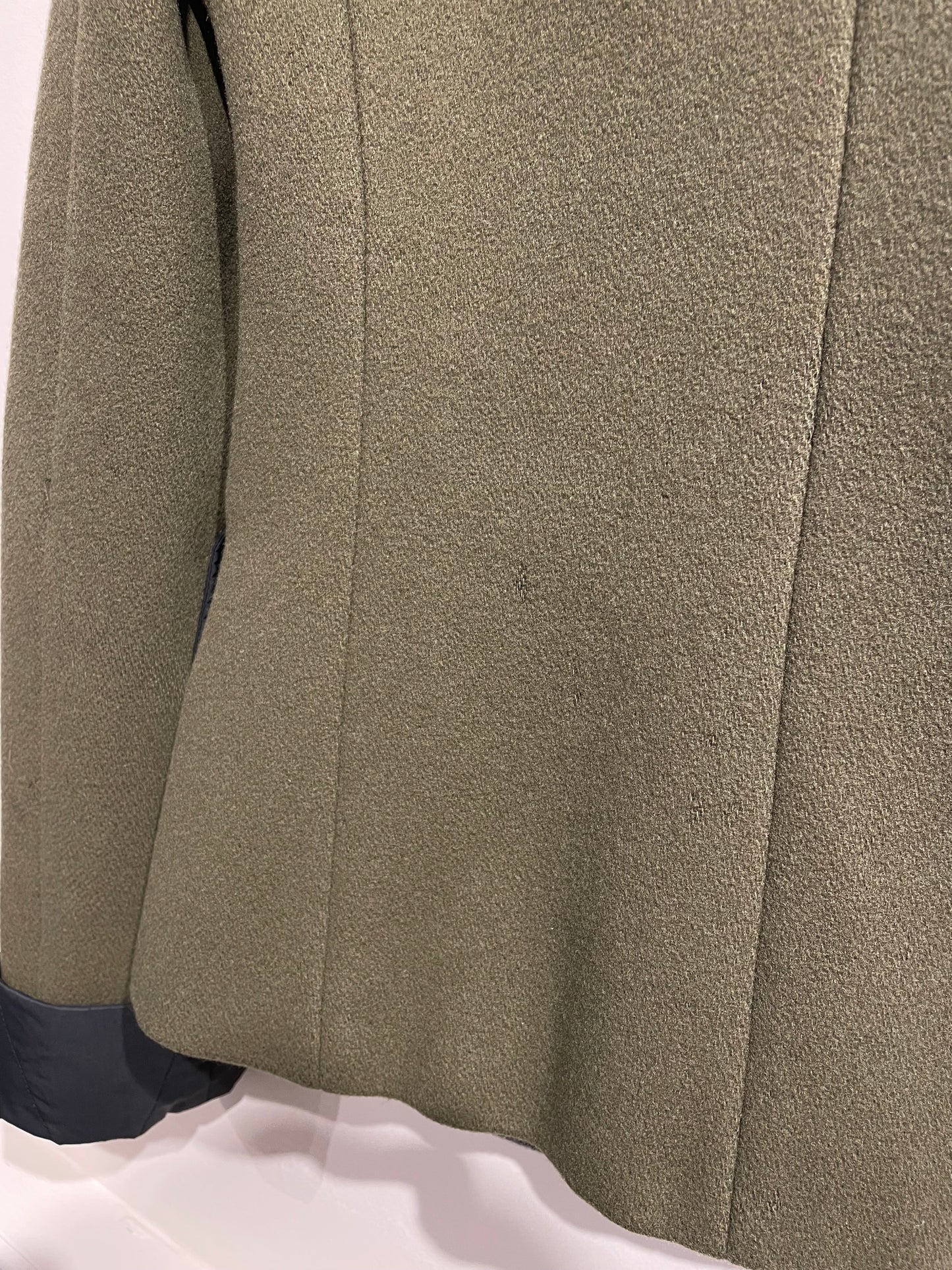 Miu Miu Khaki Grey 90s/00s Wool Jacket