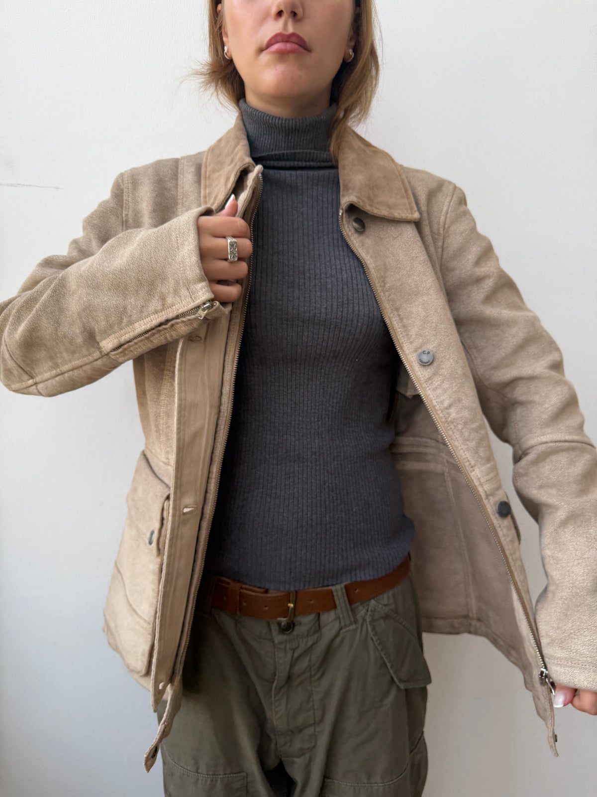 C.P. Company AW03 Moleskin Spalmatura Jacket