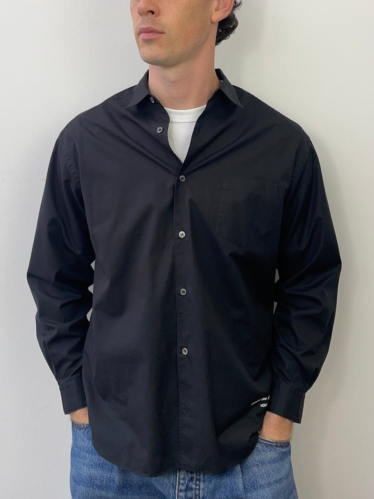 Comme Des Garçons Homme Spellout Shirt