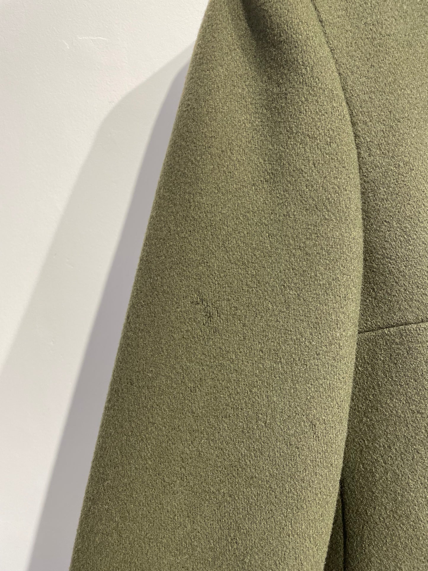 Miu Miu Khaki Grey 90s/00s Wool Jacket