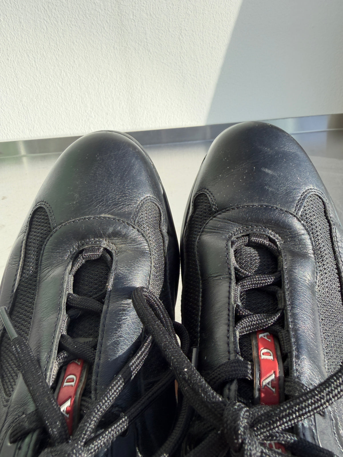 Prada Sport 00s Leather & Mesh America's Cups