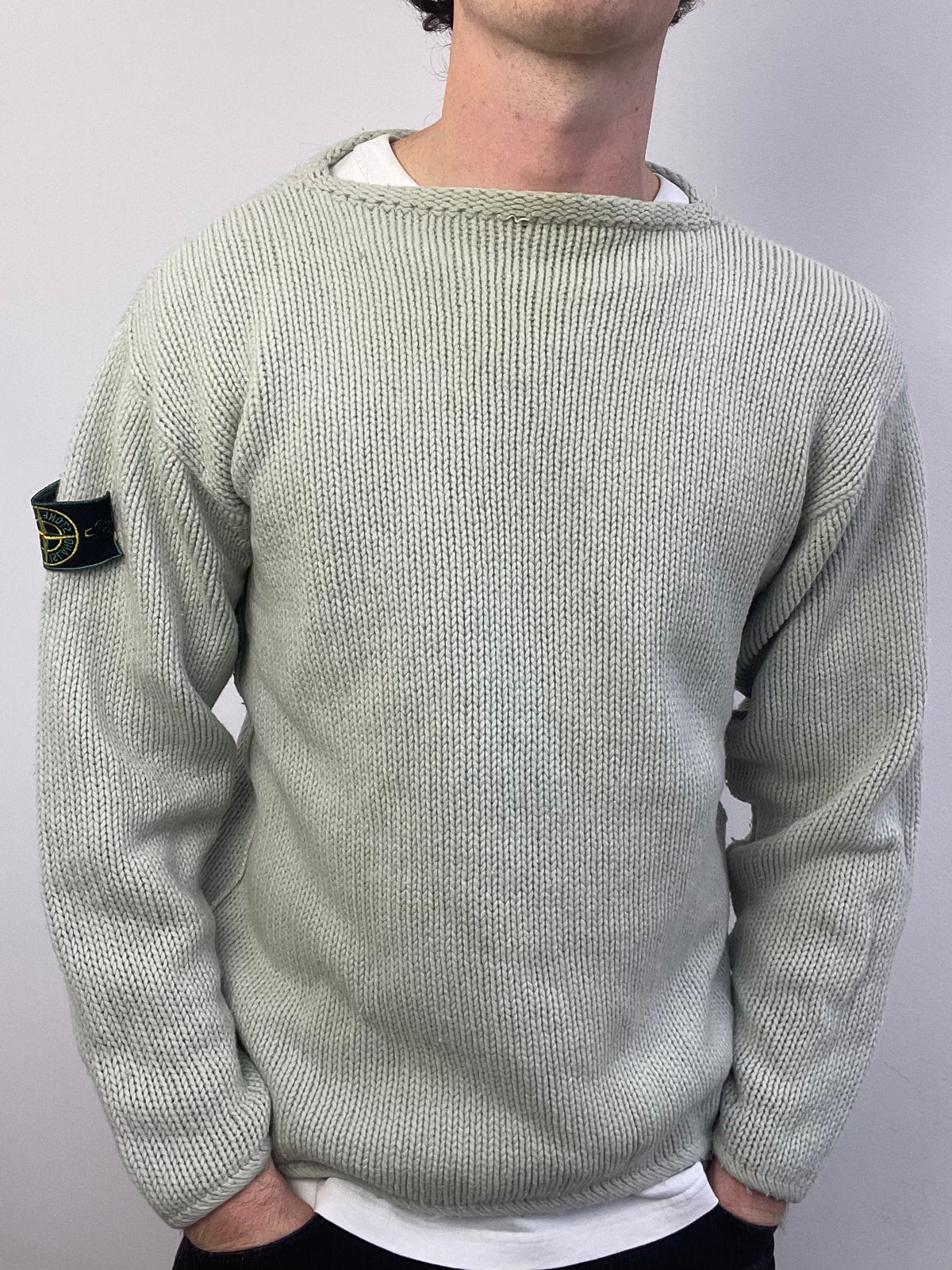 Stone Island 90s Wool Knit Jumper