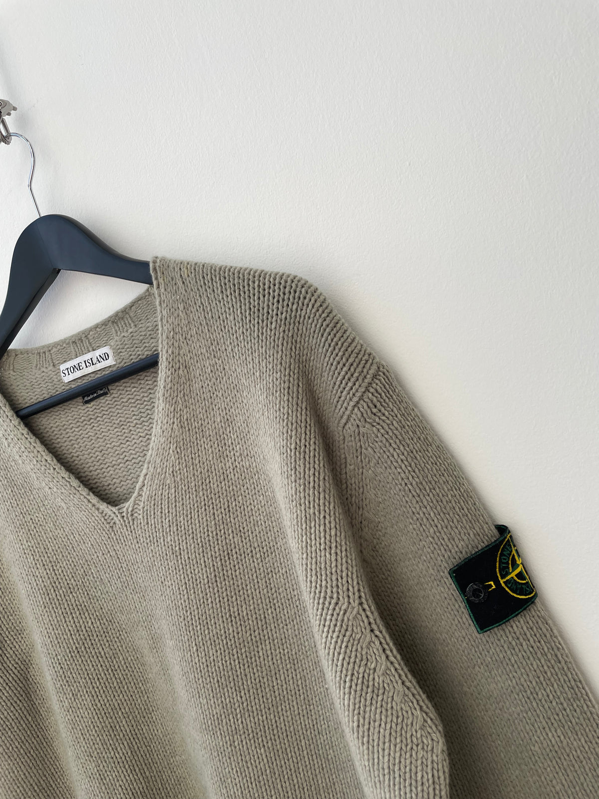 Stone Island AW97 Scoop Neck Knit Jumper