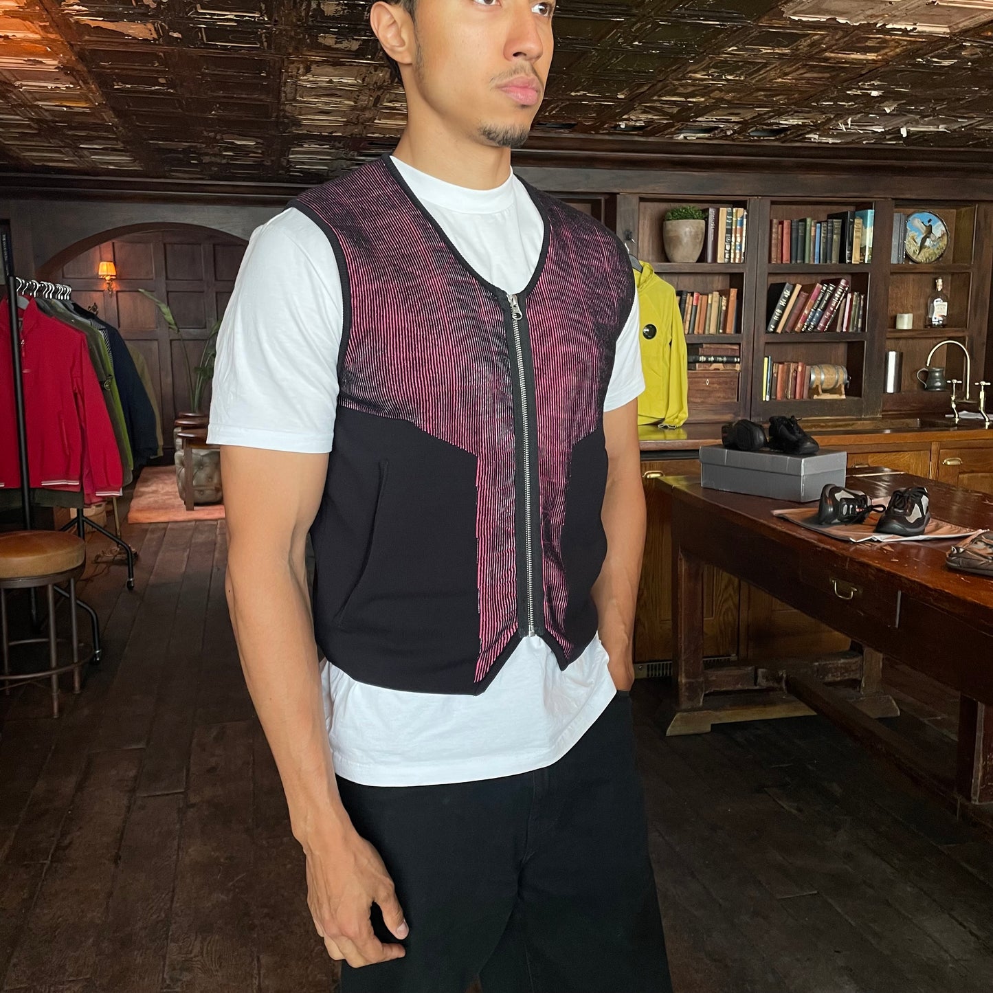 Stone Island Shadow Project Fine Knit Gilet Vest