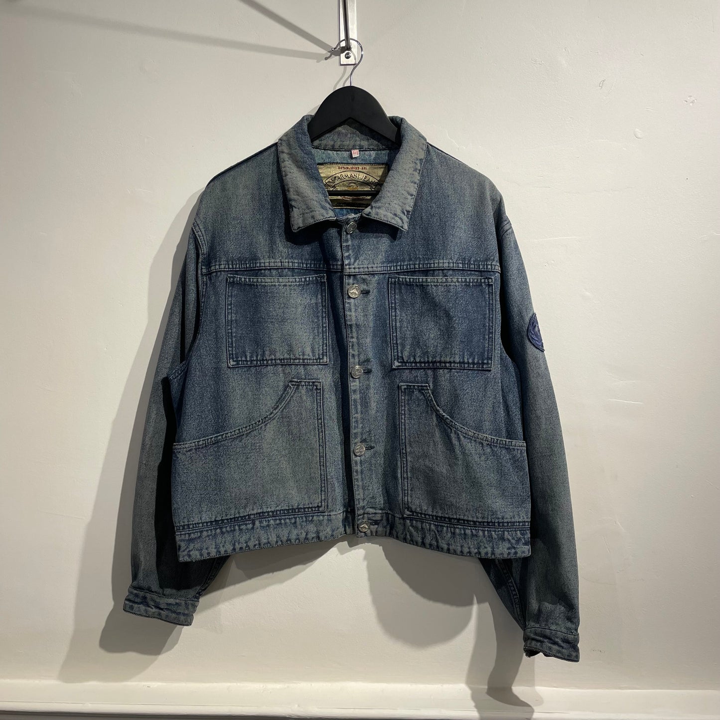 Armani Jeans 90s Denim Workwear Jacket