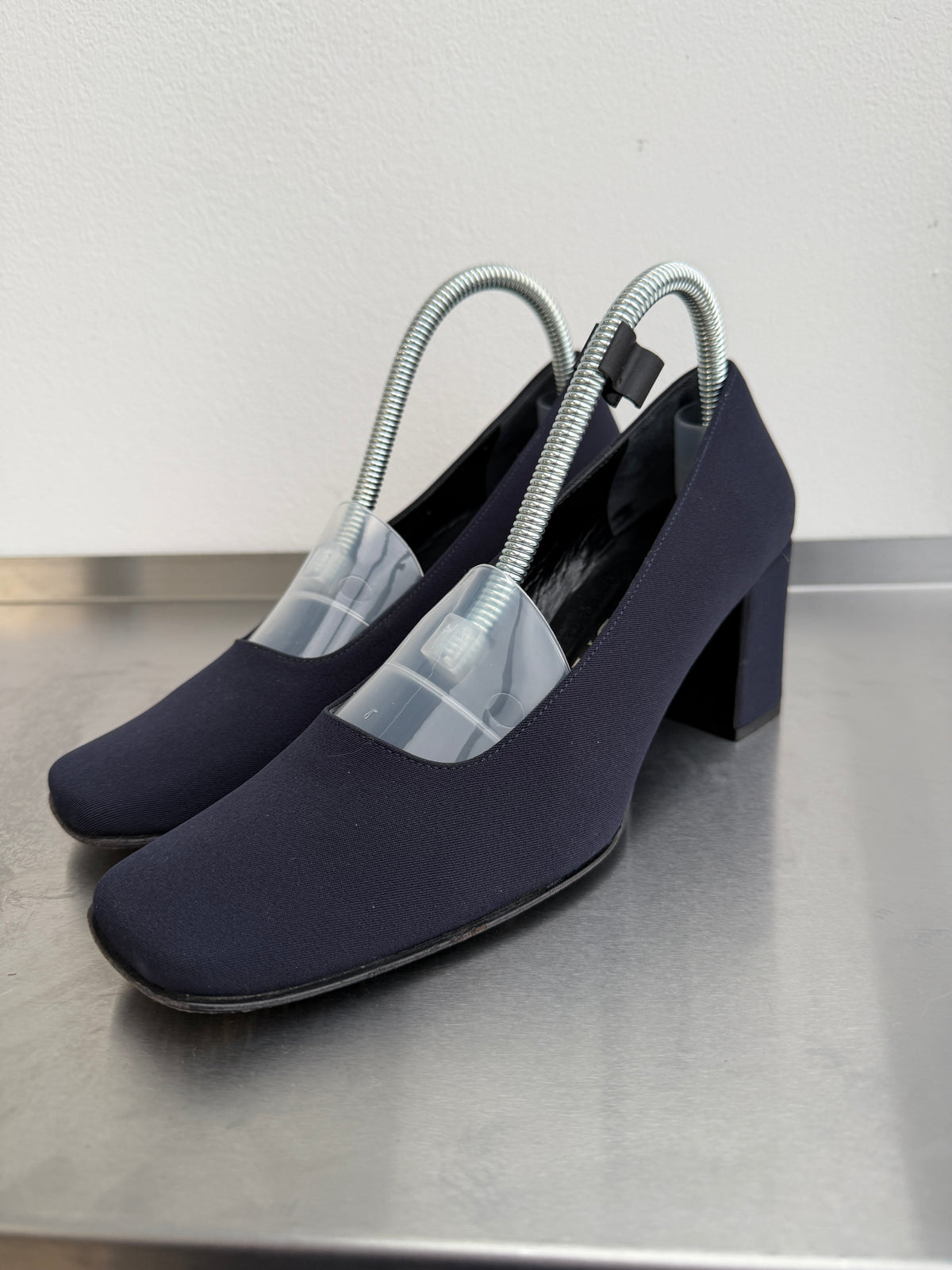 Prada FW99 Square Toe Heels