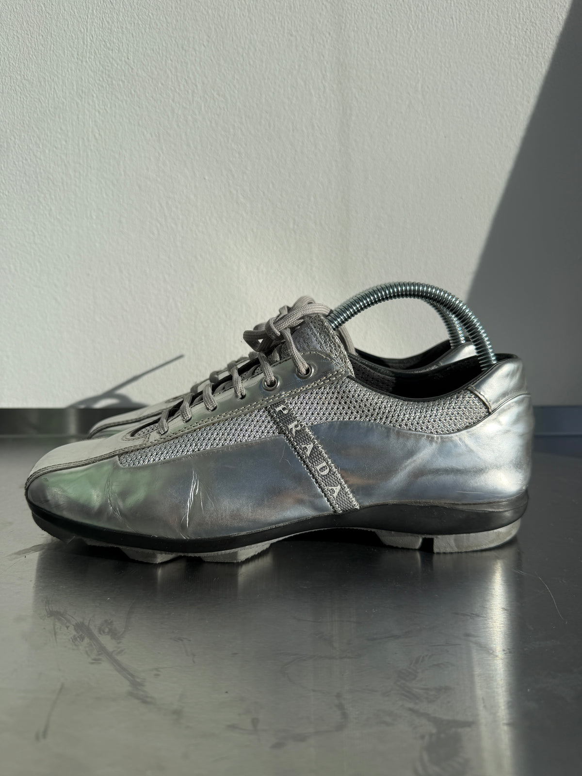 Prada Sport 00s Metallic Trainers