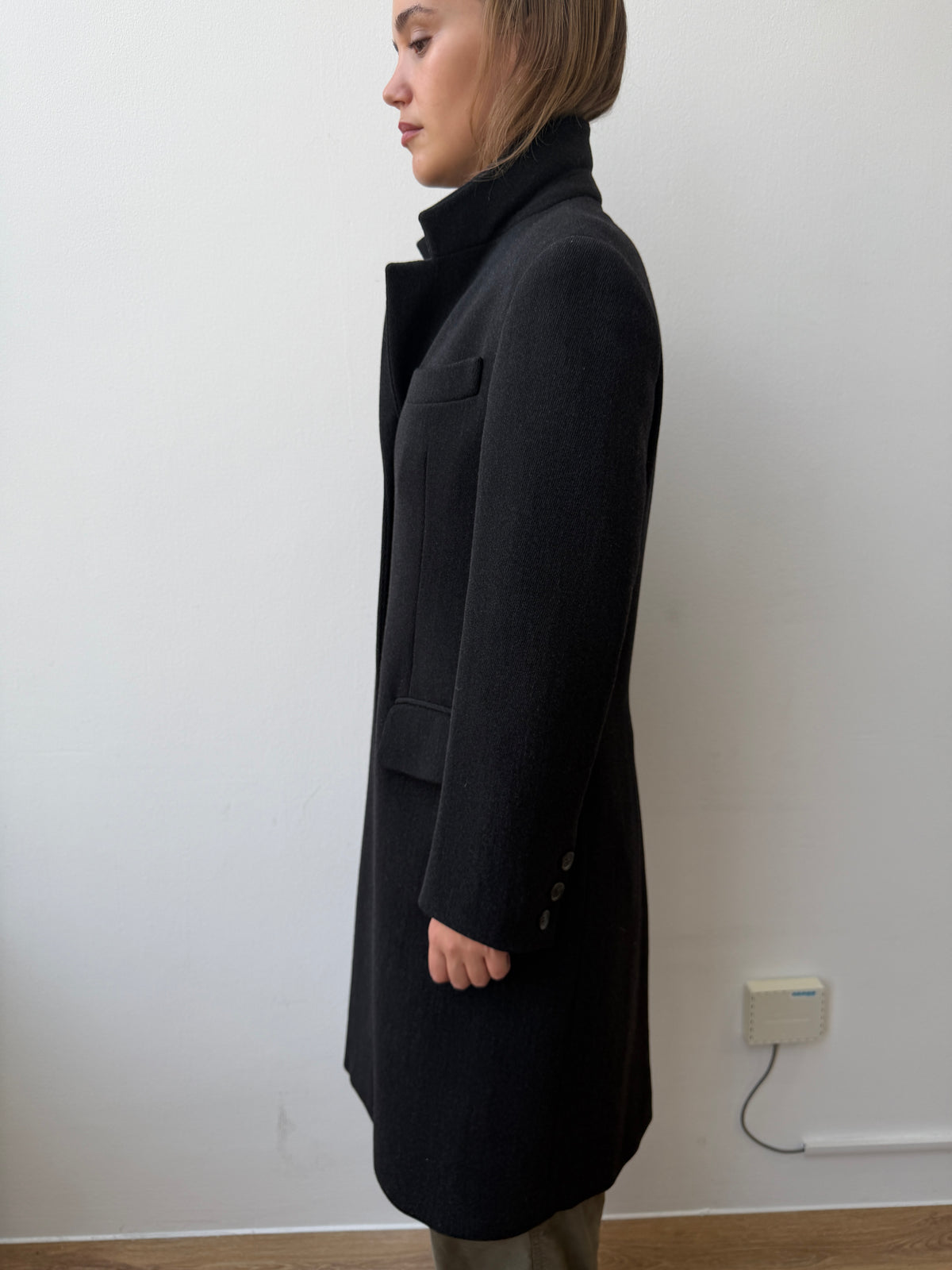 Prada 90s Wool Overcoat