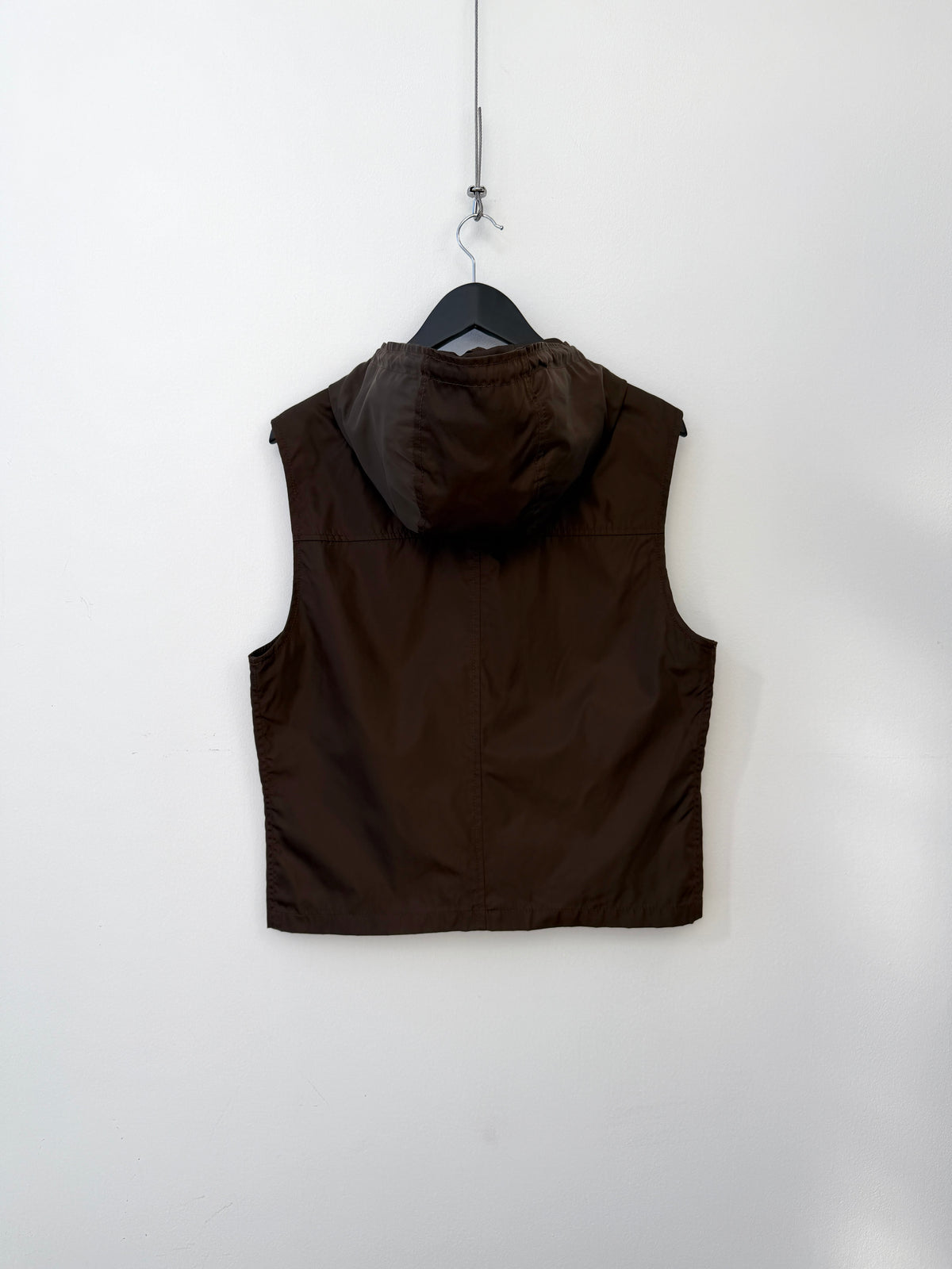 Prada 90s Nylon Hooded Vest