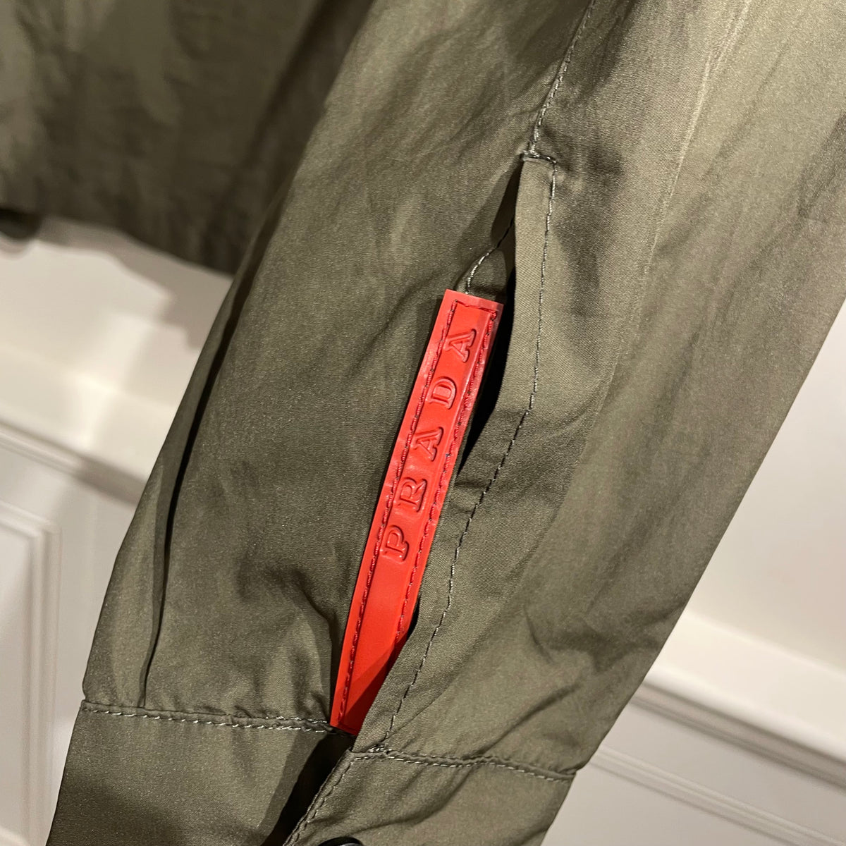 Prada Sport Khaki SS99 Runway Jacket